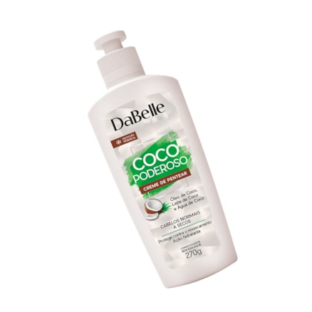 Creme De Pentear Dabelle Hair Coco Poderoso 270ml