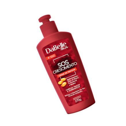 Creme De Pentear Dabelle Hair Sos Crescimento 270ml