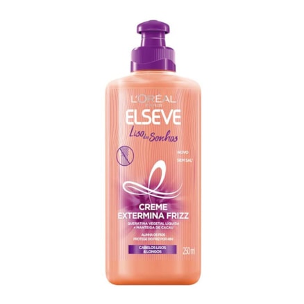 Creme De Pentear Elseve Liso Dos Sonhos 250ml