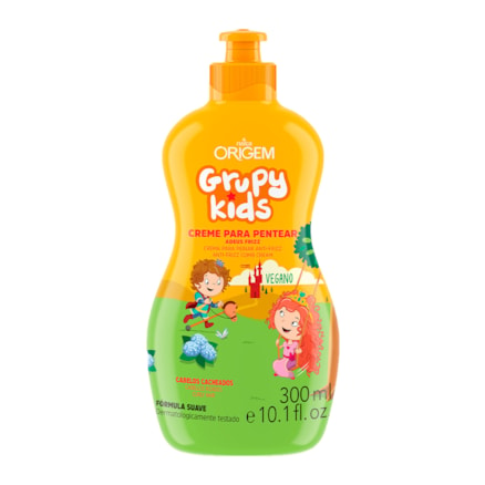 Creme De Pentear Grupy Kids Adeus Frizz Vegano 300ml