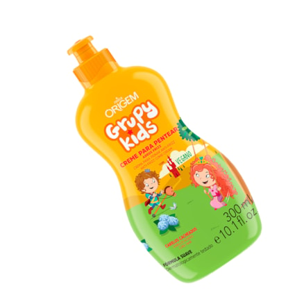 Creme De Pentear Grupy Kids Adeus Frizz Vegano 300ml