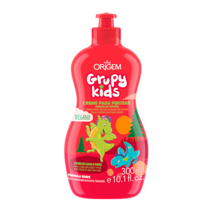 Creme De Pentear Grupy Kids Hidrata De Montão Vegano 300ml