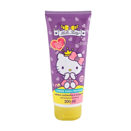 Creme De Pentear Hello Kitty Cacheados 200ml