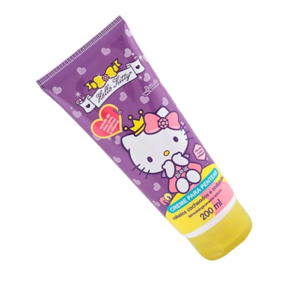 Creme De Pentear Hello Kitty Cacheados 200ml