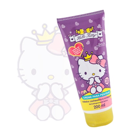 Creme De Pentear Hello Kitty Cacheados 200ml