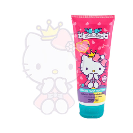 Creme De Pentear Hello Kitty Lisos 200ml