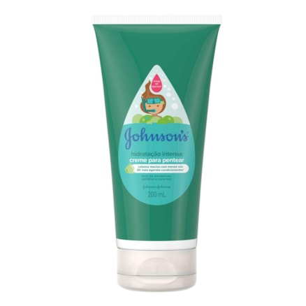 Creme De Pentear Johnson & Johnson Hidratação Intensa 200ml