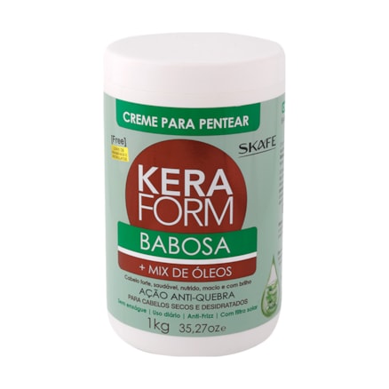 Creme De Pentear Keraform Babosa + Mix Óleos 1kg