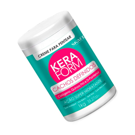 Creme De Pentear Keraform Cachos Definidos 1kg