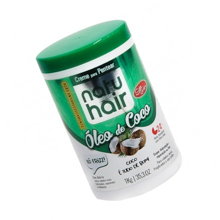 Creme De Pentear Natuhair Óleo De Coco Hidratação 1kg