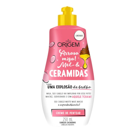 Creme De Pentear Origem Arrasa Amiga! Mel E Ceramidas 250ml