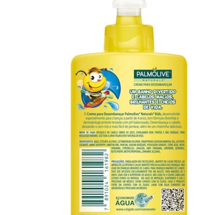 Creme De Pentear Palmolive Kids Todos Tipos Cabelos 150ml