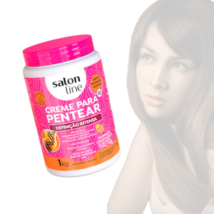 Creme De Pentear Salon Line Definição Intensa 1kg