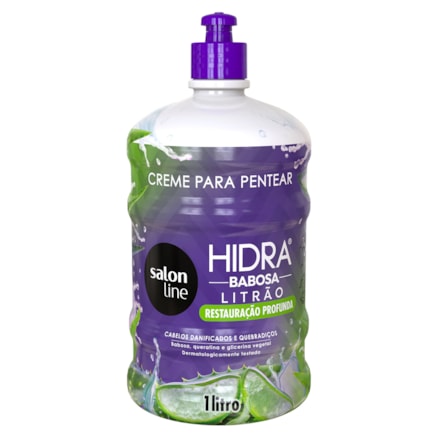 Creme De Pentear Salon Line Hidra Babosa 1l