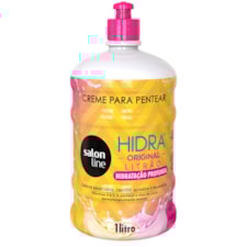 Creme De Pentear Salon Line Hidra Litrão Original 1l