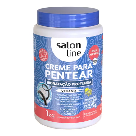 Creme De Pentear Salon Line Hidratação Profunda 1kg