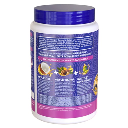 Creme De Pentear Salon Line Nutrição Reparadora 1kg