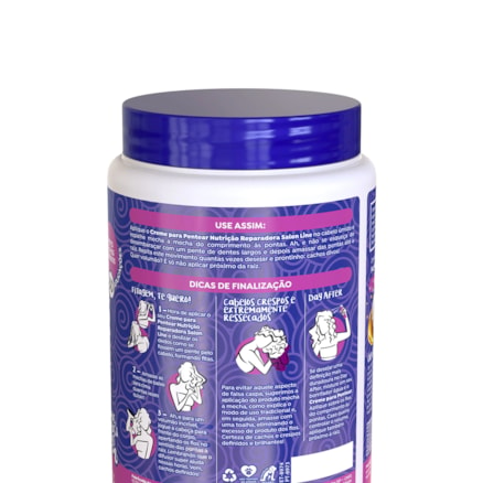 Creme De Pentear Salon Line Nutrição Reparadora 1kg