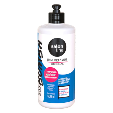 Creme De Pentear Salon Line Sos Bomba Original 500ml