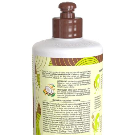 Creme De Pentear Salon Line Sos Cachos Óleo De Coco 500g