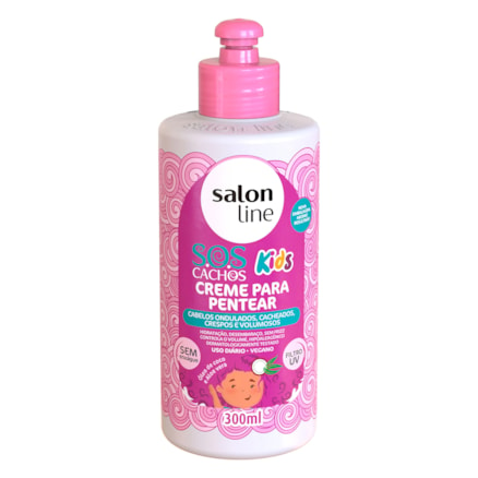 Creme De Pentear Salon Line Sos Kids 300ml