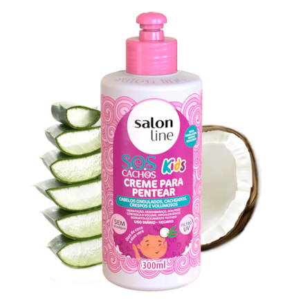 Creme De Pentear Salon Line Sos Kids 300ml