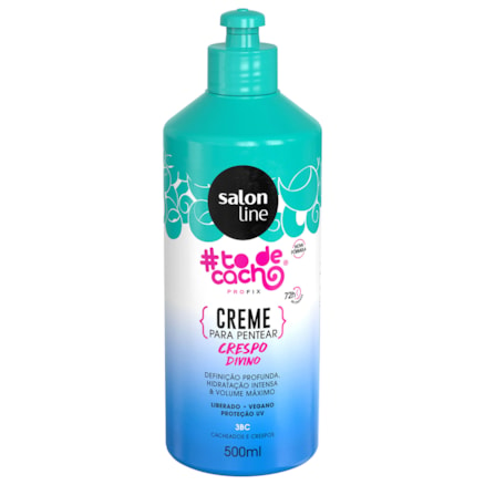 Creme De Pentear Salon Line #todecacho Crespo Divino 500ml