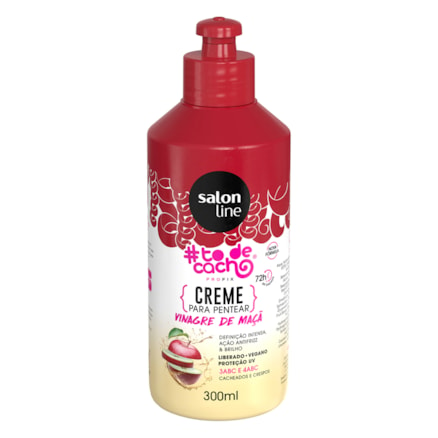 Creme De Pentear Salon Line #todecacho Vinagre De Maçã 300ml