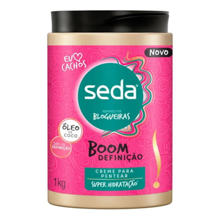 Creme De Pentear Seda Boom Definição 1kg