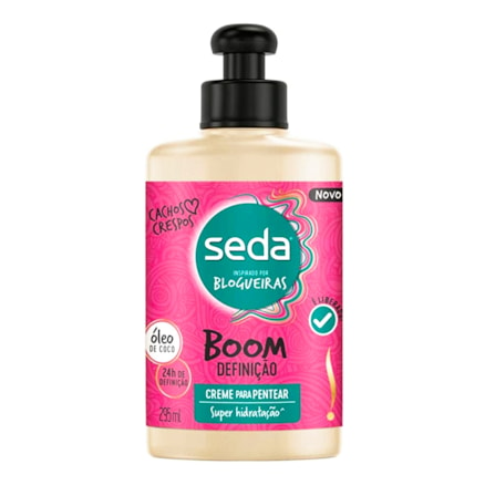 Creme De Pentear Seda Boom Definição 295ml