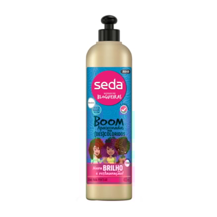 Creme De Pentear Seda Boom Descoloridos 400ml