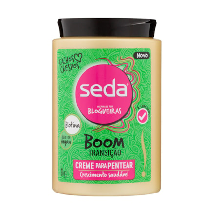 Creme De Pentear Seda Boom Transição E Crescimento 1kg