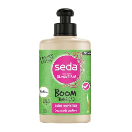 Creme De Pentear Seda Boom Transição E Crescimento 295ml