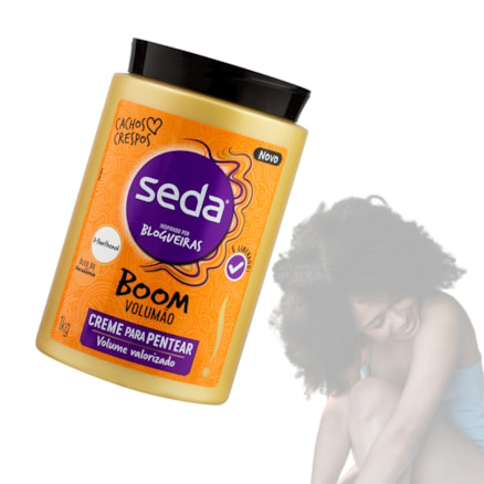 Creme De Pentear Seda Boom Volumão 1kg