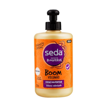 Creme De Pentear Seda Boom Volumão 295ml