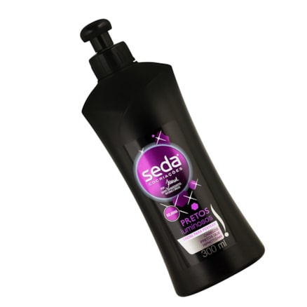 Creme De Pentear Seda Pretos Luminosos 300ml
