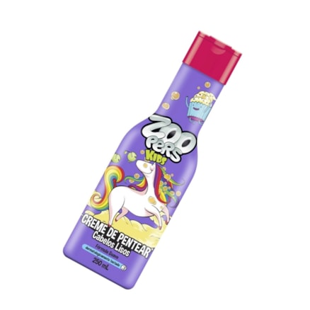 Creme De Pentear Zoopers Kids Cabelos Lisos Suave 250ml