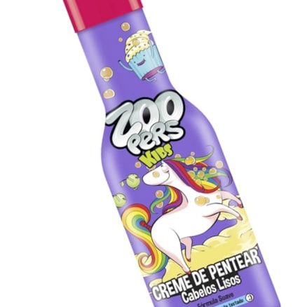 Creme De Pentear Zoopers Kids Cabelos Lisos Suave 250ml