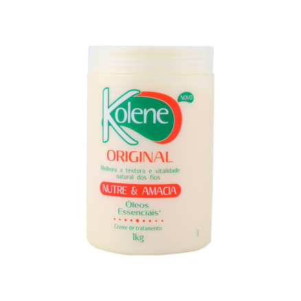 Creme De Tratamento Kolene Original Nutre Amacia 1kg