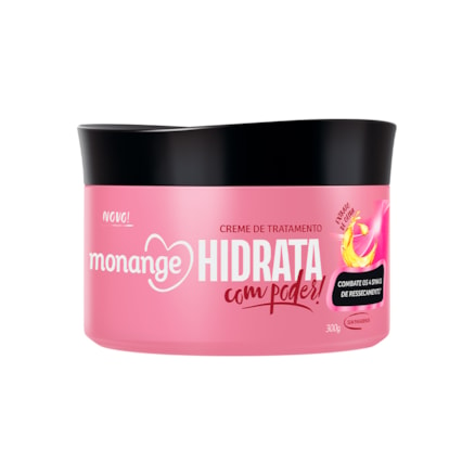 Creme De Tratamento Monange Hidrata Com Poder Oliva 300g