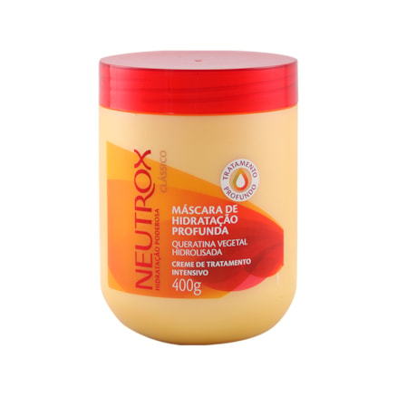 Creme De Tratamento Neutrox Hidratação Clássico 400g