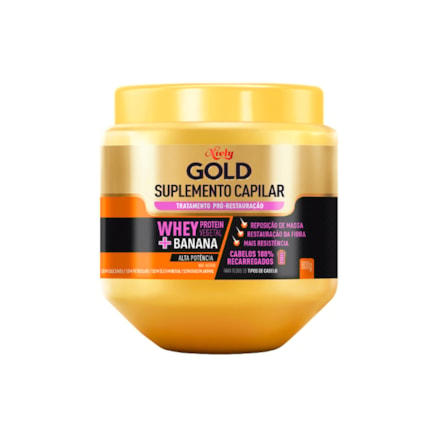 Creme De Tratamento Niely Gold Suplemento Capilar Whey Protein 800g