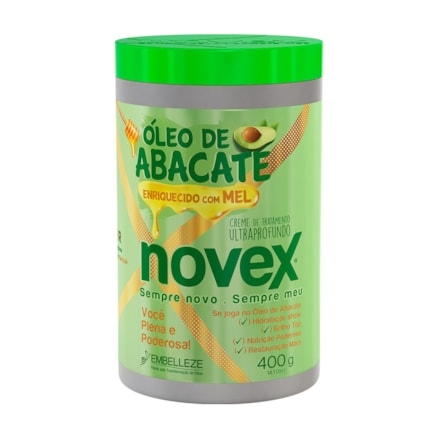 Creme De Tratamento Novex Abacate 400g