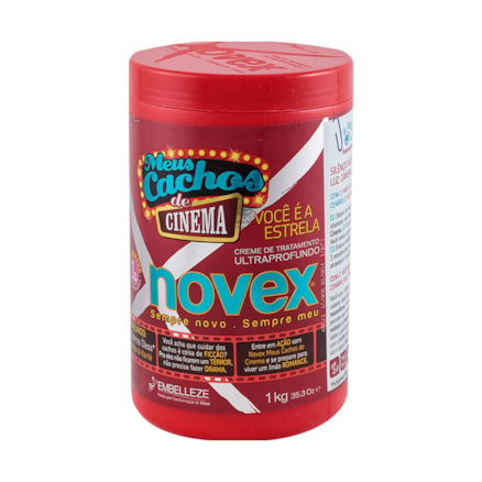 Creme De Tratamento Novex Meus Cachos De Cinema 1kg