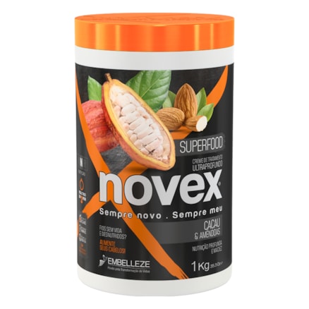 Creme De Tratamento Novex Superfood Cacau 1kg