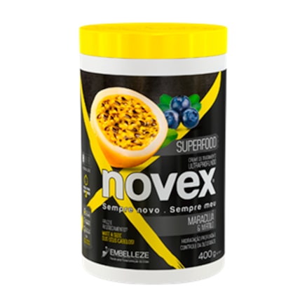 Creme De Tratamento Novex Superfood Maracujá 400g