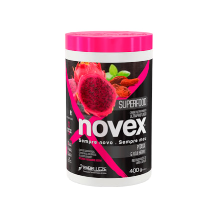 Creme De Tratamento Novex Superfood Pitaya & Goji Berry 400g