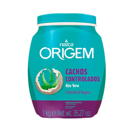 Creme De Tratamento Origem Cachos Controlados 1kg