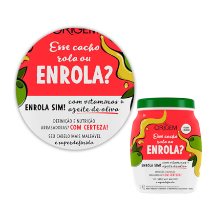 Creme De Tratamento Origem Enrola 1kg