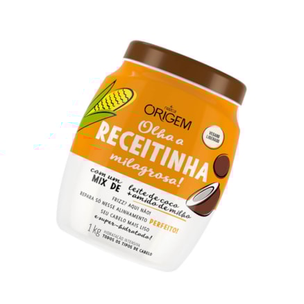 Creme De Tratamento Origem Gourmet Amido Milho + Coco 1kg